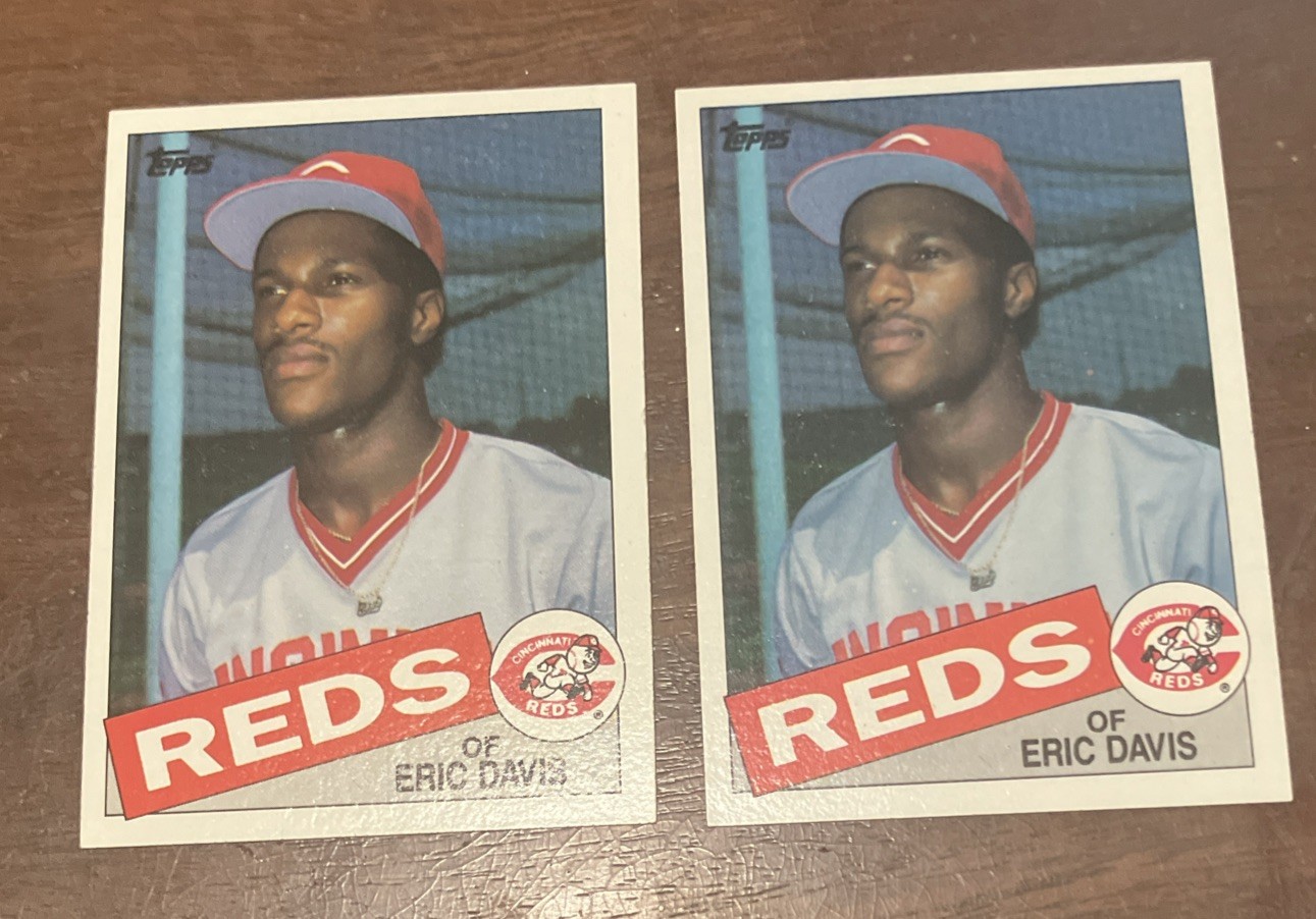 1985 Topps - Eric Davis #627 (RC)