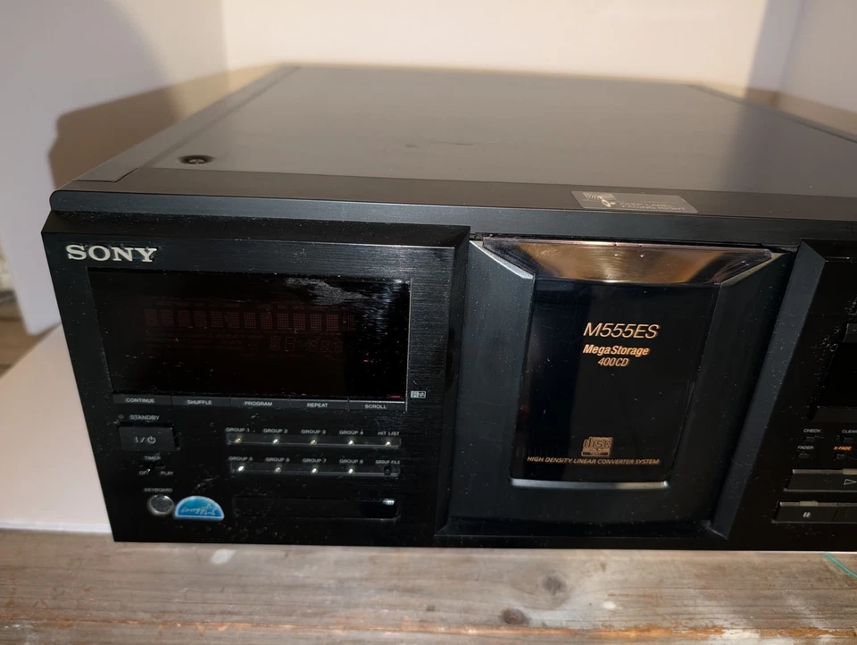 Sony CDP-M555ES CD Changer, Sony's Best 400 Disc Mega Storage - Image 3 of 4