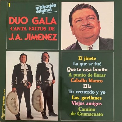 Dúo Gala - Canta Éxitos De José Alfredo Jimenez 1 LP Album Vinyl Latin,Fo 222867