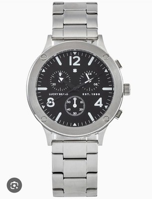 Lucky Brand Rockpoint Silver Multi-Function Watch, 42mm MSRP $195