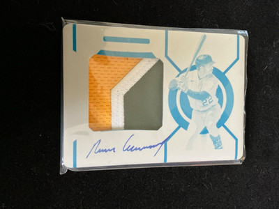 2021 Panini National Treasurers Colossal Patch #CMS-RL Ramon Laureano Auto 1/1