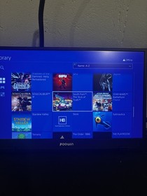 Sony PlayStation 4 Slim 1tb With Power Cord Goldenhen Firmware 9.00