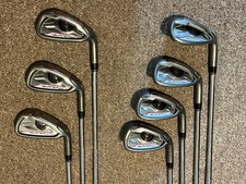Taylormade Burner OS Irons / 5-PW+GW+SW / Stiff Flex Taylormade 85 Shafts