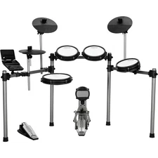 Simmons SD600 Electronic Drum Set with Mesh Heads and Bluetooth