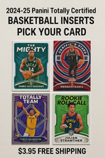 2024-25 Panini Totally Certified Basketball Inserts Pick Your Card