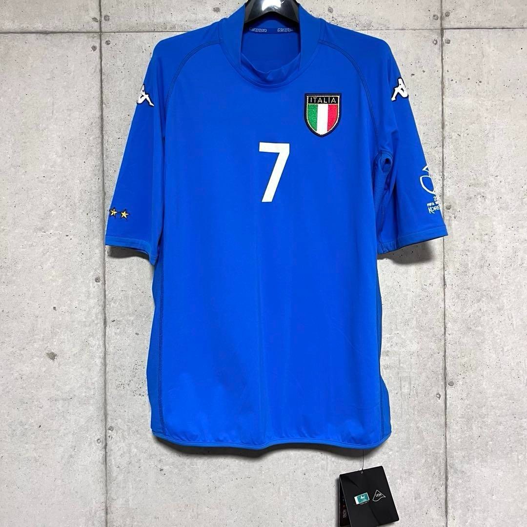 Alessandro Del Piero #7 Italy 2002 World Cup Home Jersey XL Kappa