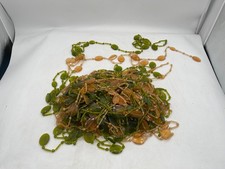 Gros lot de brins de rideaux séparateurs vintage en perles de verre 7' voir photos