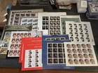 Vintage lot of US stamps discount postage Face Value FV $117 Sheets Mint Reagan