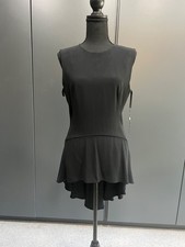 ALEXANDER McQUEEN Black long top size M