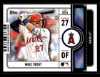 2026 Topps #BTP-1 Mike Trout Big Ticket Players Card Los Angeles Angels