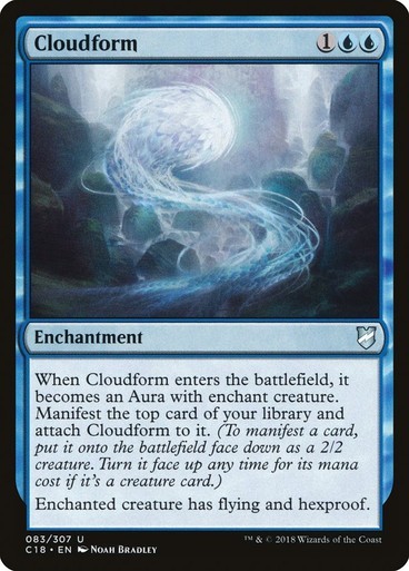 NM Cloudform, MTG, Commander 2018, Magic the Gathering, 83