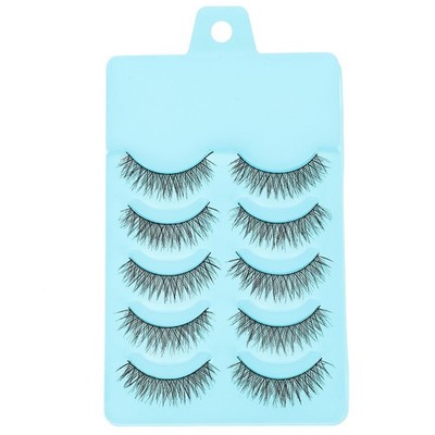 5 Pairs Wimpern Lash Extensions Wimperverlängung Falsche Falsches
