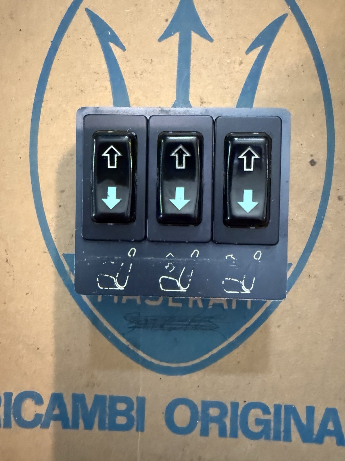 Maserati Ferrari Torrix Power Seat Switches
