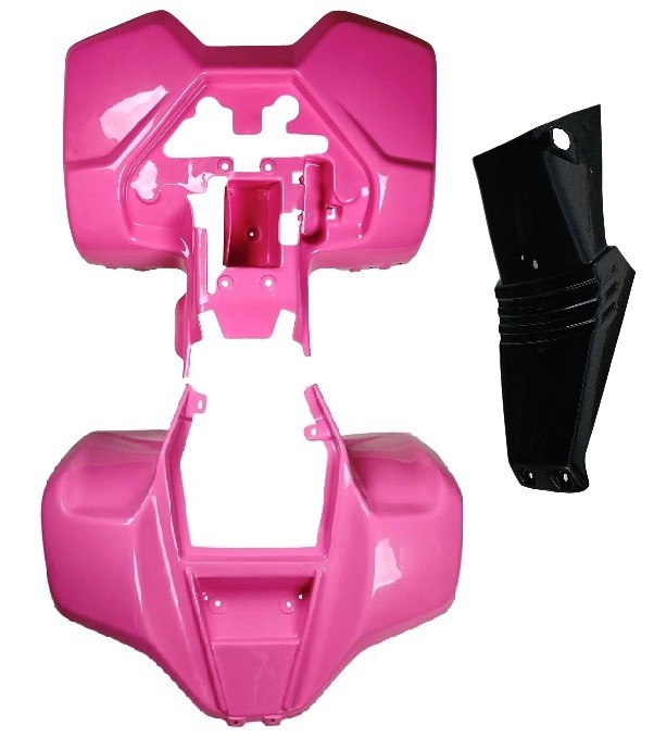 squiar byfender 中古品 Suzuki LT80 & Kawasaki KFX80 Plastic Fairing Front & Rear Fender