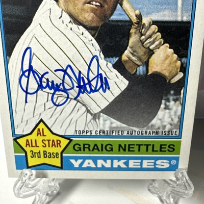 Graig Nettles 2025 Topps Heritage All Star Auto #76RO-GN New York