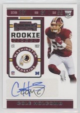 2019 Panini Contenders Rookie Ticket Cole Holcomb #286 Auto z4k