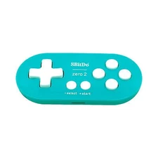 Used Teal 8Bitdo Zero 2 Bluetooth Gamepad for the Switch/Windows/Mac/Android/Pie
