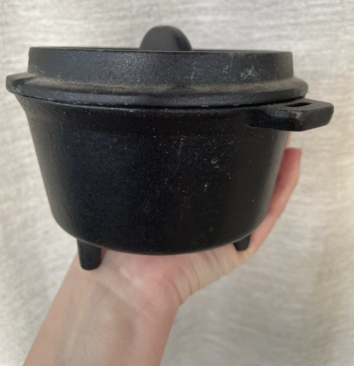 Lewis And Clark Dutch Oven Cast Iron 5” Dutch Bake 3/4 Quart Camp Chef
Opens in a new window or tab