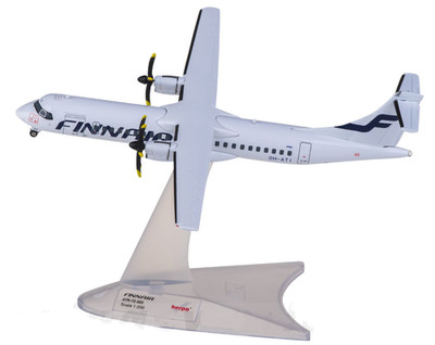 1:200 Herpa FINNAIR ATR-72-500 Passenger Airplane Diecast Aircraft