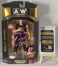 AEW Signed BILLY GUNN #131 CHASE - 1/5000 Action Figure Inscribed  W/JSA COA