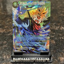 SS Trunks God Sealing Technique BT10-044 SPR Foil Dragon Ball Super Card Game NM