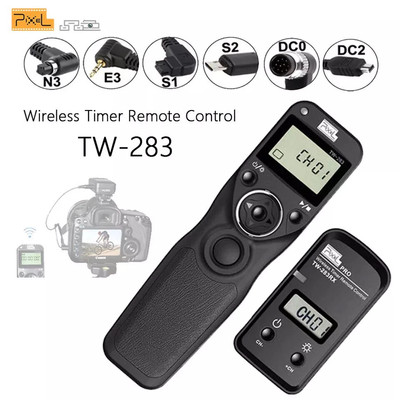 Pixel TW-283 TW283 Wireless Shutter Release Remote Control for Sony Nikon Canon