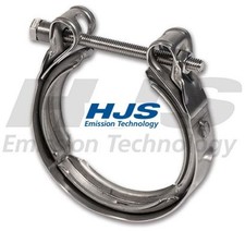 HJS 83324038 Rohrverbinder für Abgasanlage Rohrverbinder Bügelschelle 