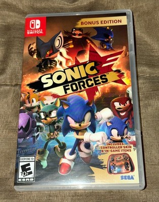 Sonic Forces Bonus Edition (Nintendo Switch) - CIB complete in box, never played