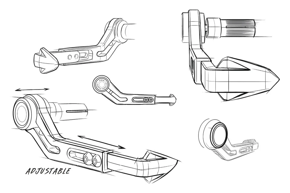 For Honda CBR1000RR 2005-2019 Puig 3766P Brake Lever Protector Ending Foto 3 de 4