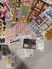 Scrapbooking supplies lot 12 x 12 200 Sheets With Various Embellishments