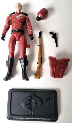 GI Joe 25th Anniversary Cobra Crimson Guard v10 Fred 2008 3.75'' Hasbro