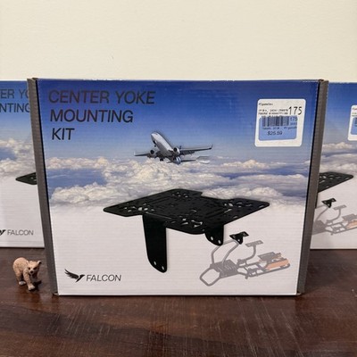 TK Racing Center Yoke Deck Mounting Kit Black PC Racing Flight Simulator Part