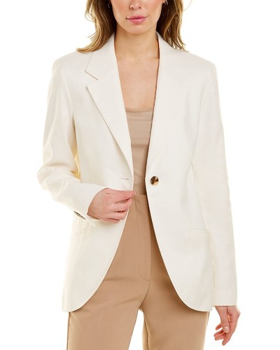 Lafayette 148 New York Fae Linen-Blend Blazer Women's