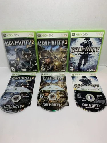Call of Duty 2, 3 & World At War -The War Collection (Microsoft Xbox 360) Tested