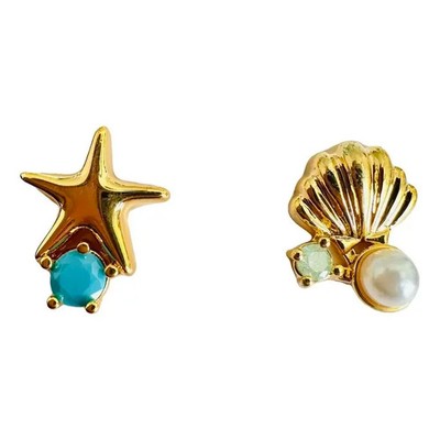    Asymmetrische Ohrringe am Meer Kate Spade New York   »