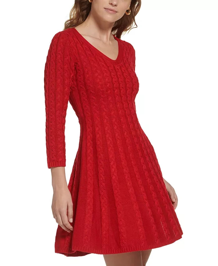 knit cover up dress Grace and Lace Capri Knit Swim Cover-Up in Black Black / XS | Swimsuit Cover up Dress main image 0