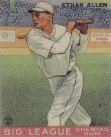 1983 Renata Galasso 1933 Goudey Reprints - Ethan Allen #46 - 1 of 1