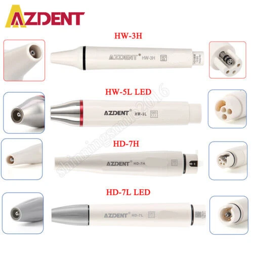 AZDENT LED Dental Ultrasonic Piezo Scaler Handpiece Scaling Fit EMS SATELEC Woodpecker