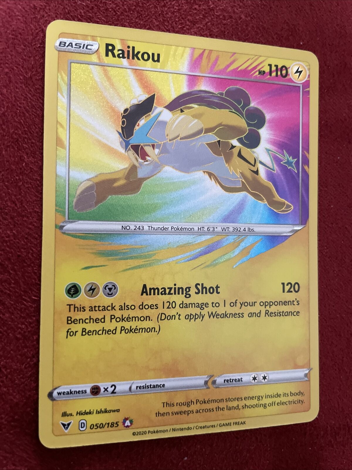 Raikou (50/185), Busca de Cards