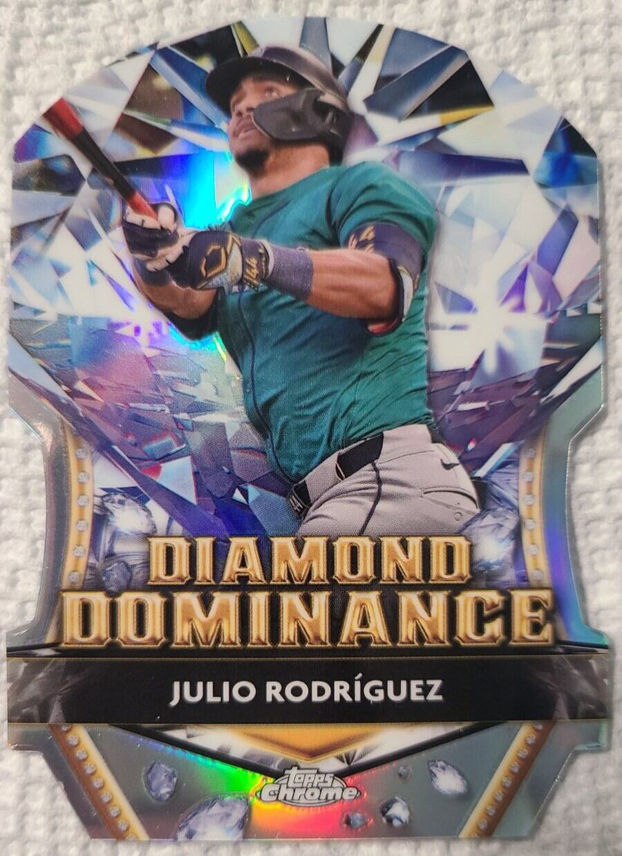 2024 Topps Chrome Update Series - Diamond Dominance #DD-19 Julio Rodriguez