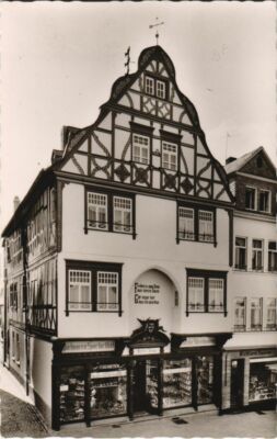 Old postcard postcard Montabaur - Baron vom Stein'sches Haus GERMANY (1069173)