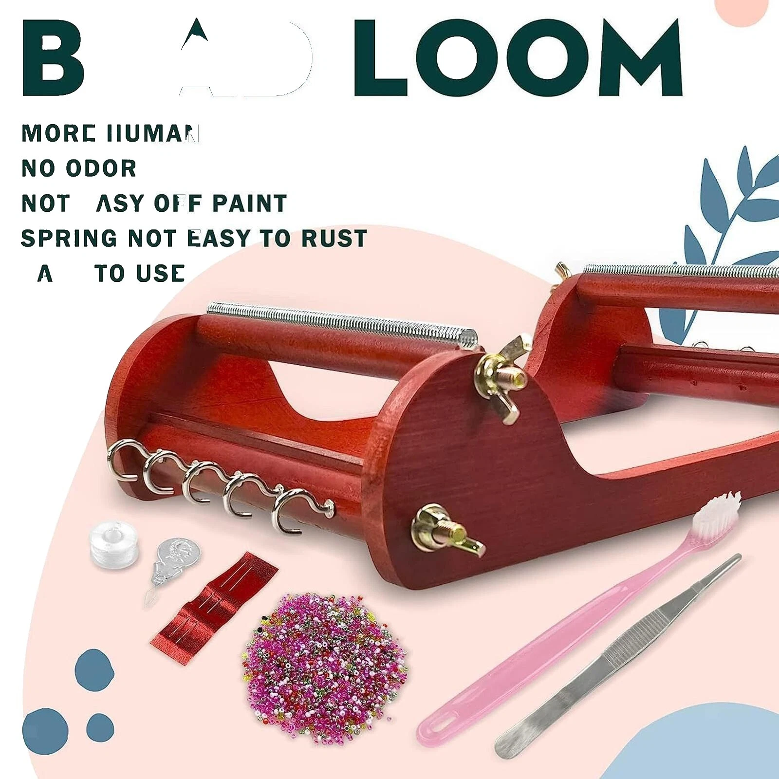 Telares de Cuentas de Madera