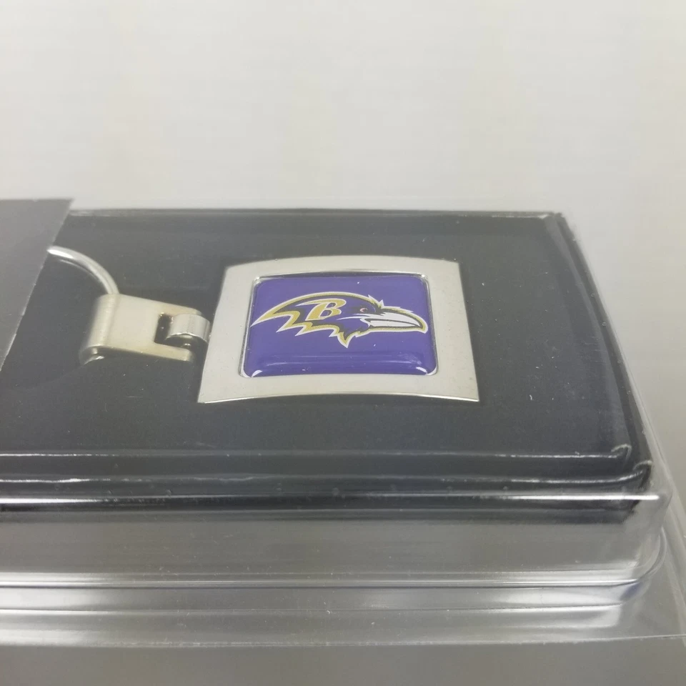 NFL Premium Domed Key Ring Baltimore Ravens - Image 2 of 3