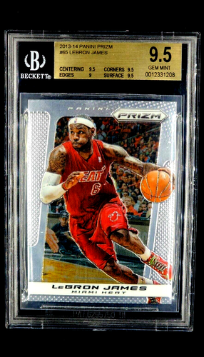 2013 2013-14 Panini Prizm #65 LeBron James Cleveland Cavaliers BGS 9.5 Gem Mint - Picture 1 of 10