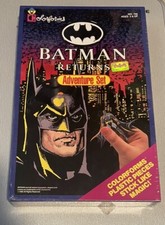 DC Batman Returns 1992 Colorforms Vinyl Re-Stickable Adventure Set 749 Sealed