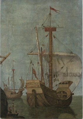 Vintage Art Postcard - Vittore Carpaccio - Storie di Sant' Orsola