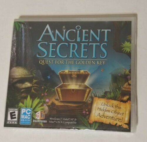 Ancient Secrets: Quest for the Golden Key (Windows/Mac, 2009) - PC NEUF SCELLÉ - Photo 1/2