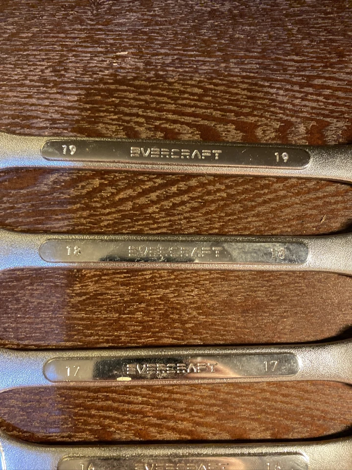 Набор гаечных ключей Evercraft 11, 19 мм - 9 мм выкованные Тайвань - Изображение 2 из 4