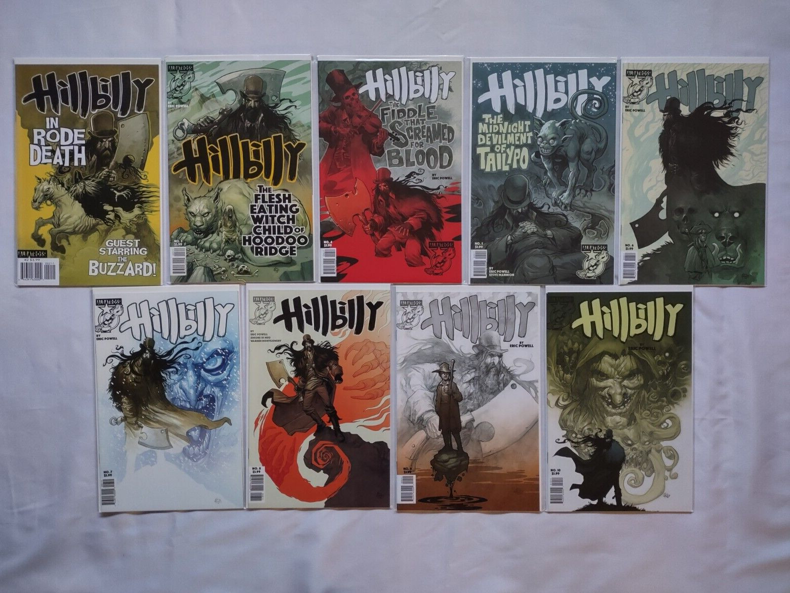 Hillbilly (2016) 2-10 Albatross Exploding Funny Books NM Eric Powell