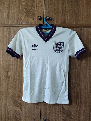 England Umbro Football Shirt Home 1984/1985/1986/1987 Soccer